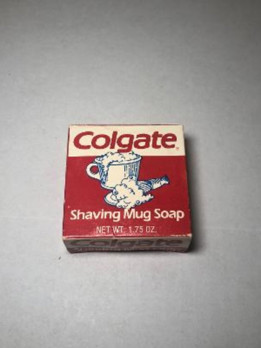 Colgate Shaving Mug Soap, New in Original Box Vintage